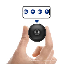 Mini câmera espiã de vídeo sem fio Wi-Fi com sensor de movimento oculta com sistema de monitoramento online